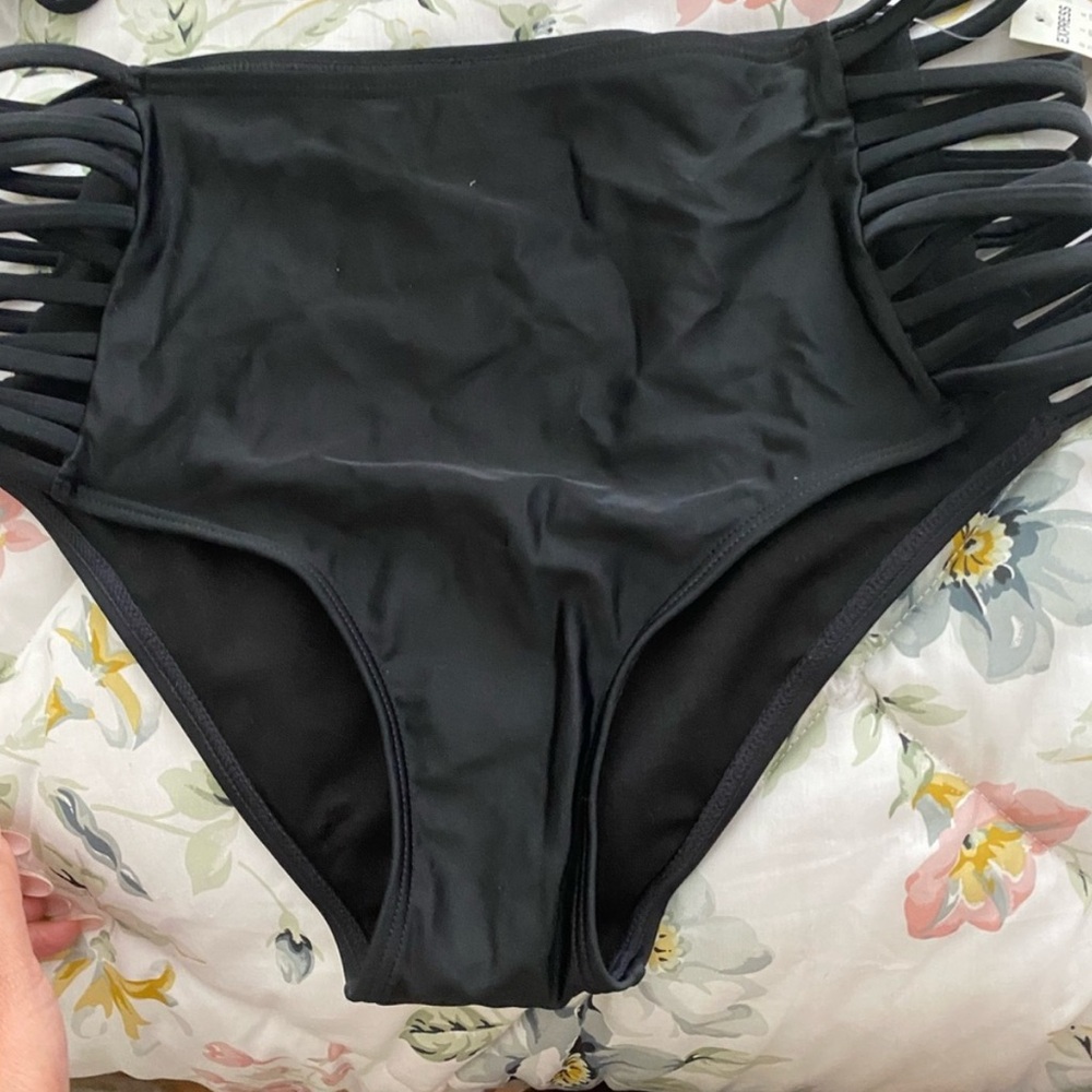 Express Black Bikini bottom